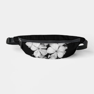 B&W Elegant flowers Bum Bags
