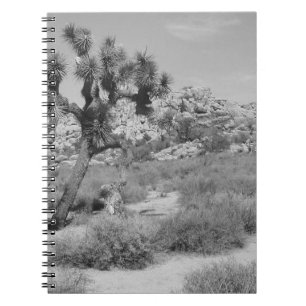 B&W Joshua Tree National Park 3 Notebook