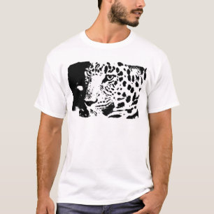 B&W Leopard Eyes T-Shirt