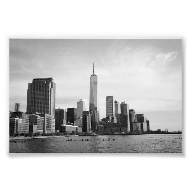 B&W Manhattan Photo Print (Front)