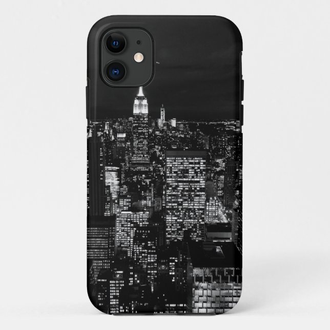 B&W New York City Case-Mate iPhone Case (Back)