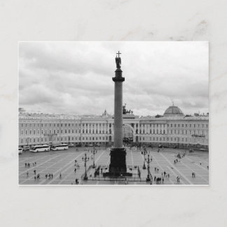 B&W Palace Square Postcard