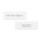 b/w script font style minimal elegant & modern