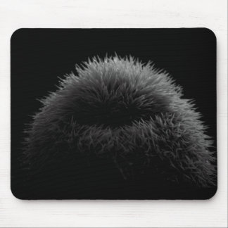 B&W silhouette Mouse Pad