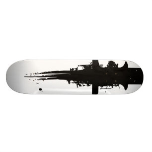 B&W SKATEBOARD