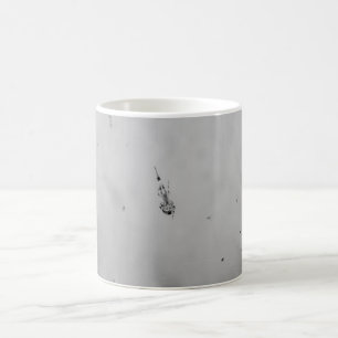 B&W - Spider and its Babies Coffee Mug