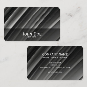 B&W Swipes Background Business Card