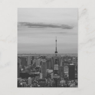 B&W Tokyo Postcard