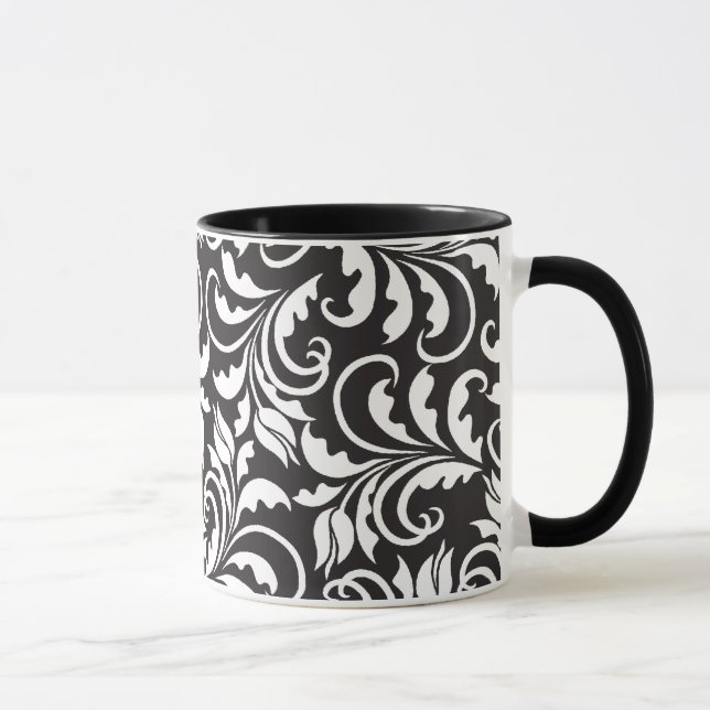 b&w tulips mug (Right)