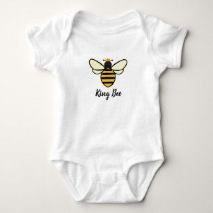 Ba-Bee Baby Shower Onsie   King Bee Queen Bee Baby Bodysuit
