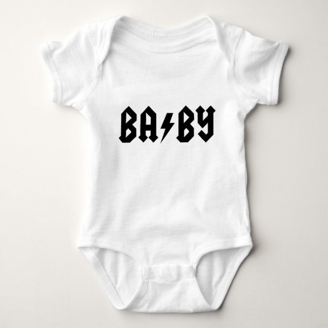 BA/BY Rock Star Baby Bodysuit (Front)