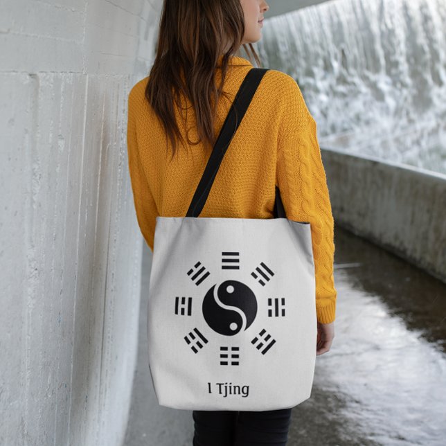 Ba Gua, eight trigrams, yin yang customisable  Tote Bag (Creator Uploaded)