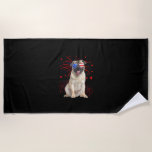 Ba Ham Pug Pugly Christmas Ugly Christmas Sweater  Beach Towel<br><div class="desc">Ba Ham Pug Pugly Christmas Ugly Christmas Sweater Dog Pugs</div>