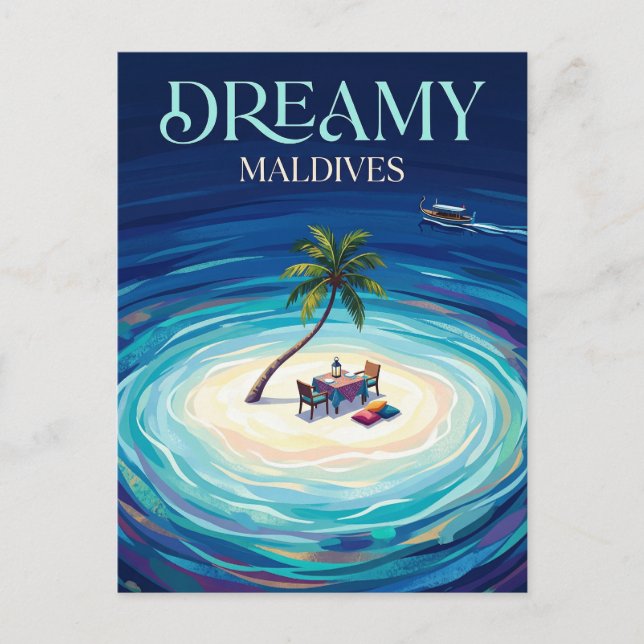 Baa Atoll Maldives Postcard (Front)