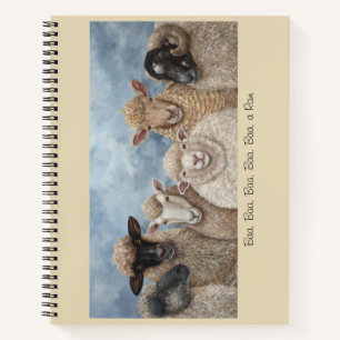 Baa, Baa, Baa, Baa, Baa a Ram notebook