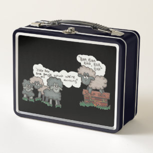 Baa, Baa, Baa Metal Lunch Box