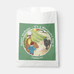 Baa, Baa, Black Sheep Birthday Party Collection Favour Bag