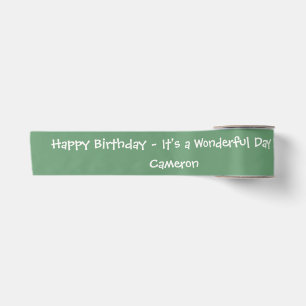 Baa, Baa, Black Sheep Birthday Party Collection Satin Ribbon