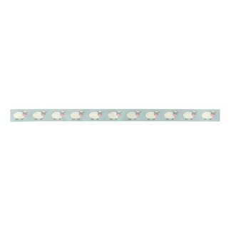 Baa Baa Sheep Satin Ribbon
