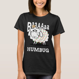 Baa Humbug Cute Sheep Christmas Men Women Kids T-Shirt