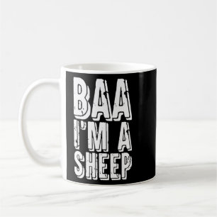 Baa I'm A Sheep Farmer Sheep Costume  Coffee Mug