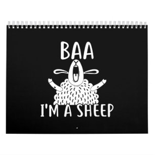 Baa I'm A Sheep   Sheep Owner Present Calendar