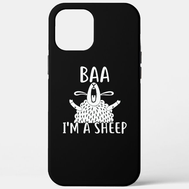 Baa I'm A Sheep | Sheep Owner Present Case-Mate iPhone Case (Back)