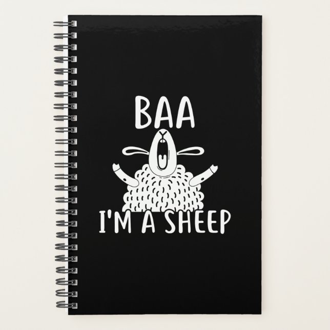 Baa I'm A Sheep | Sheep Owner Present Planner (Front)