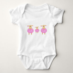 baa lambs baby bodysuit