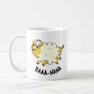 Baa-nana Funny Banana Puns  Coffee Mug