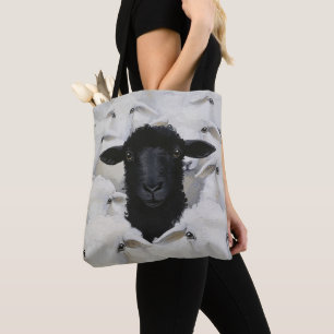 Baa-tle of Individuality Tote Bag