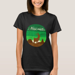 Baaa Maste Goat Yoga Namaste T-Shirt