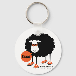 Baaad Black Sheep Key Ring