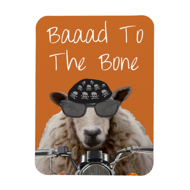 Baaad To the Bone 2 Magnet (Vertical)
