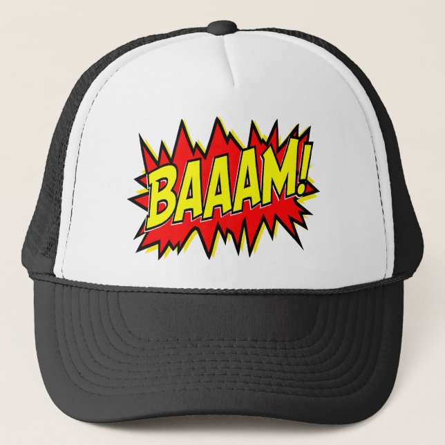 BAAAM! TRUCKER HAT (Front)