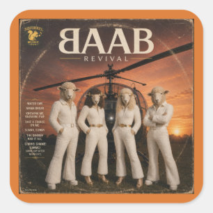 BAAB Album: a Parody Square Sticker