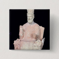 Baal Hammon seated on his throne