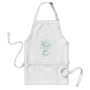Baal (letterpress style, two colours) standard apron