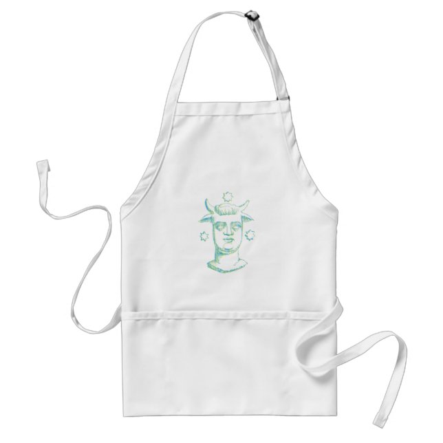 Baal (letterpress style, two colours) standard apron (Front)