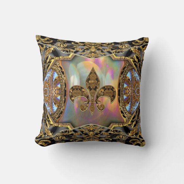 Baarnetscue Clairoux Victorian  Throw Pillow (Front)
