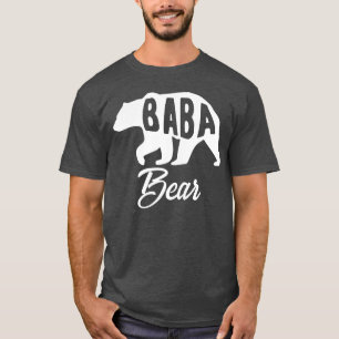 Baba Bear Fathers Day Gift Idea funny T-Shirt