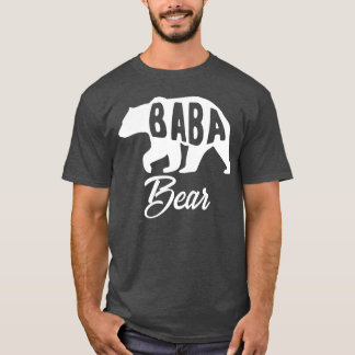 Baba Bear Fathers Day Gift Idea funny T-Shirt