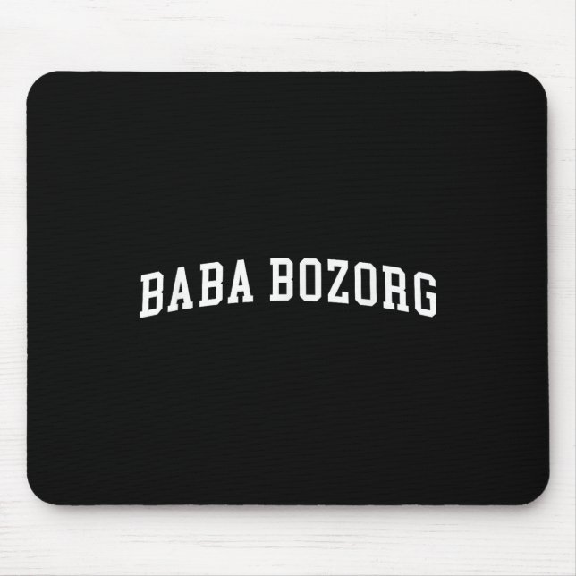 Baba Bozorg  Mouse Pad (Front)