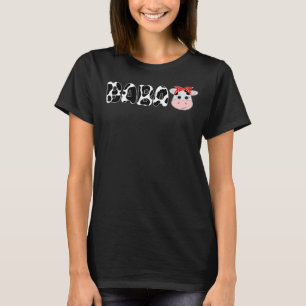 Baba Cow Farming Birthday Barnyard Family Matching T-Shirt