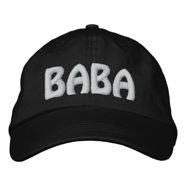 BABA EMBROIDERED HAT (Front)