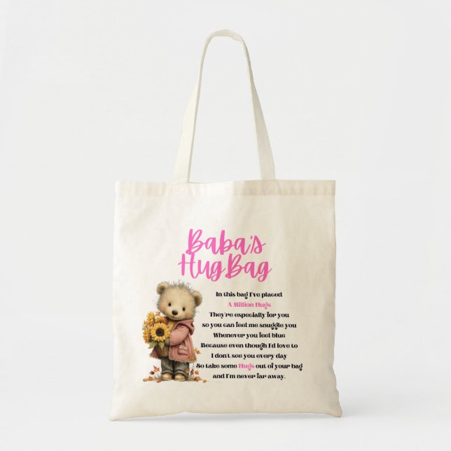 Baba Hug Bag (Single) (Front)