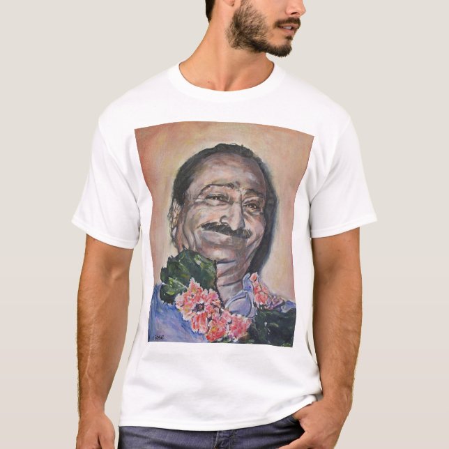 Baba in peach T-Shirt (Front)