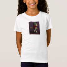 Baba Jaga Polish Witch Kids T-Shirt Front and Back