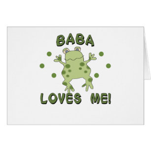 Baba Loves Me Frog