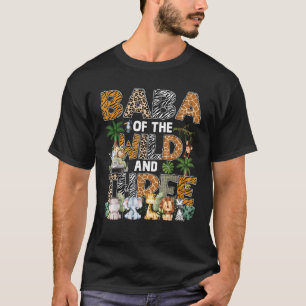 Baba Of The Wild Three Zoo 3Rd Birthday Safari Jun T-Shirt